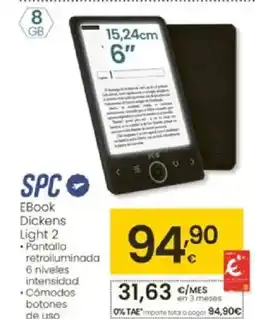 Eroski SPC EBook Dickens Light 2 oferta