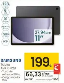 Eroski SAMSUNG Tablet A9+ 6+128 oferta