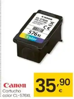 Eroski CANON CL-576XL Cartidge oferta