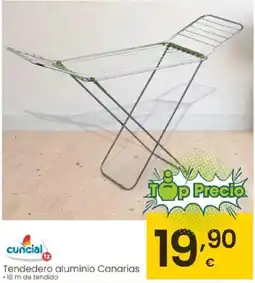 Eroski CUNCIAL Tendedero aluminio Canarias oferta
