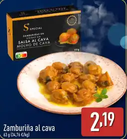 ALDI Zamburiña al cava oferta