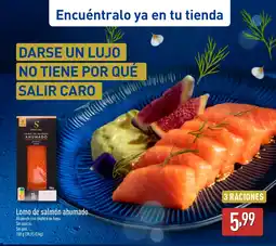 ALDI Lomo de salmón ahumado oferta