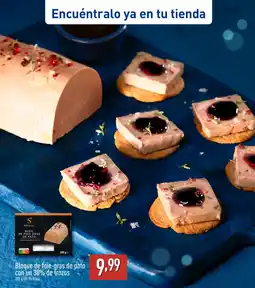 ALDI Bloque de foie-gras de pato oferta