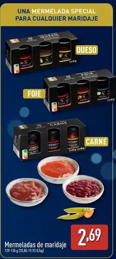 ALDI Mermeladas de maridaje oferta