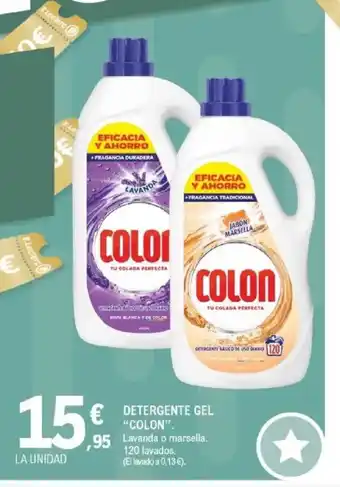 E.Leclerc COLON Detergente gel oferta