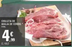 E.Leclerc Chuleta de aguja de cerdo oferta