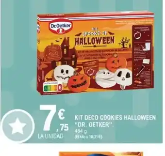 E.Leclerc DR. OETKER Kit deco cookies halloween oferta