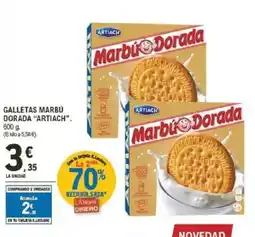 E.Leclerc ARTIACH Galletas marbú dorada oferta