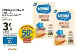 E.Leclerc NESTLÉ Papillas 8 cereales oferta
