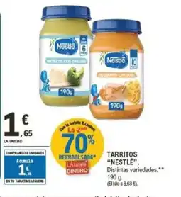 E.Leclerc NESTLÉ Tarritos oferta
