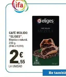 E.Leclerc ELIGES Café molido oferta