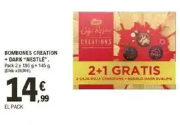 E.Leclerc NESTLÉ Bombones creation + dark oferta