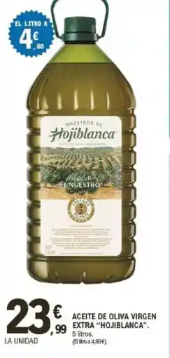 E.Leclerc HOJIBLANCA Aceite de oliva virgen extra oferta
