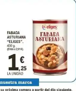 E.Leclerc ELIGES Fabada asturiana oferta
