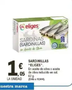 E.Leclerc ELIGES Sardinillas oferta