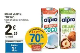 E.Leclerc ALPRO Bebida vegetal oferta