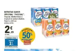 E.Leclerc PASCUAL Bifrutas sabor original oferta