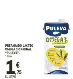 E.Leclerc PULEVA Preparado lácteo omega 3 original oferta