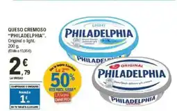 E.Leclerc PHILADELPHIA Queso cremoso oferta