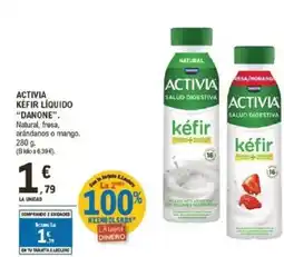 E.Leclerc DANONE Activia kefir líquido oferta