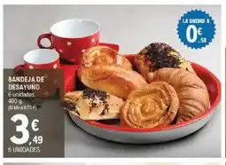 E.Leclerc Bandeja de desayuno oferta