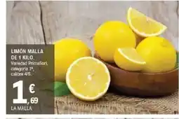 E.Leclerc Limón malla oferta