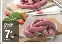 E.Leclerc Longaniza de cerdo oferta