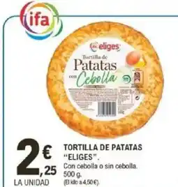 E.Leclerc ELIGES Tortilla de patatas oferta