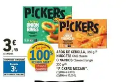 E.Leclerc Aros de cebolla nuggets o nachos oferta