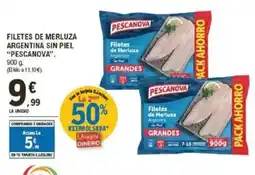 E.Leclerc PESCANOVA Filetes de merluza argentina sin piel oferta