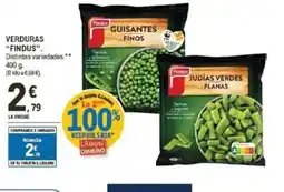 E.Leclerc FINDUS Verduras oferta