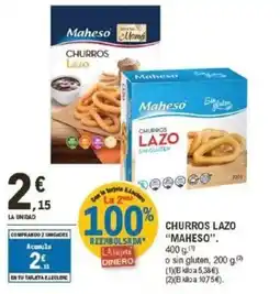 E.Leclerc MAHESO Churros lazo oferta