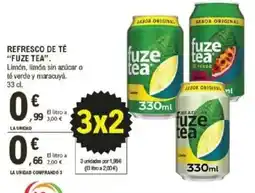 E.Leclerc FUZE TEA Refresco de té oferta