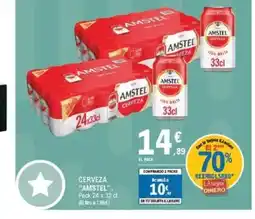 E.Leclerc AMSTEL Cerveza oferta