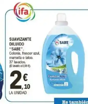 E.Leclerc SABE Suavizante diluido oferta