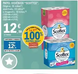 E.Leclerc SCOTTEX Papel higiénico oferta