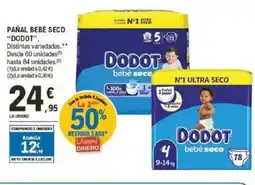 E.Leclerc DODOT Pañal bebé seco oferta