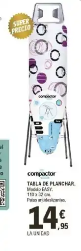 E.Leclerc COMPACTOR Tabla de planchar oferta
