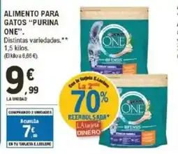 E.Leclerc PURINA ONE Alimento para gatos oferta