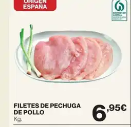 Hipercor Filetes de pechuga de pollo oferta