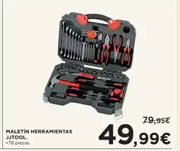Hipercor Maletín herramientas jjtool oferta