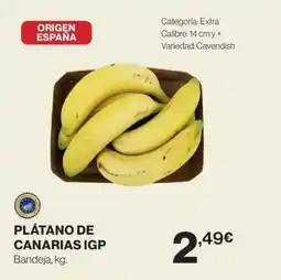 El Corte Inglés Plátano de canarias igp oferta