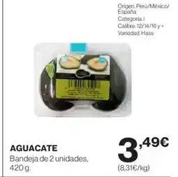 El Corte Inglés Aguacate oferta