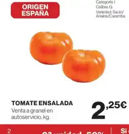 El Corte Inglés Tomate ensalada oferta