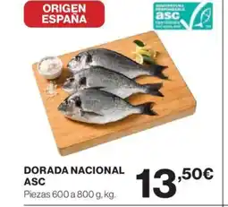 El Corte Inglés Dorada nacional asc oferta