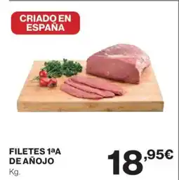 El Corte Inglés Filetes 1ªa de añojo oferta