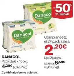 El Corte Inglés DANACOL oferta