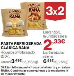 El Corte Inglés RANA Pasta refrigerada clásica oferta