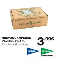 El Corte Inglés Huevos camperos pazo de vilane oferta