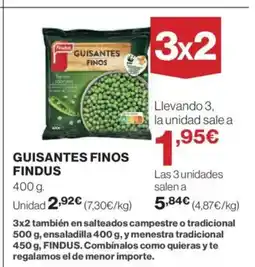 El Corte Inglés FINDUS Guisantes finos oferta